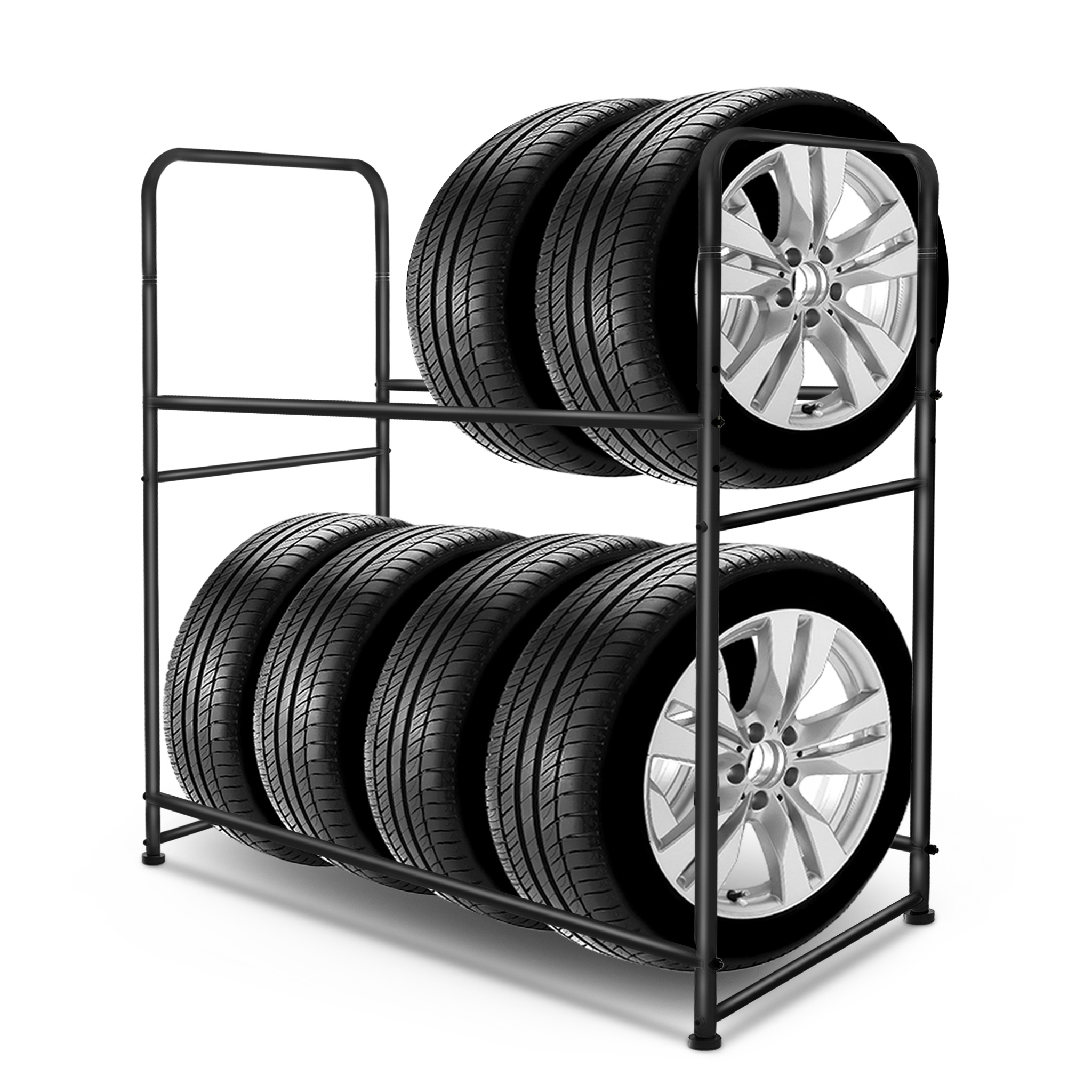 Tyre Holder Car Tyre Wall Mount Tyre Rack Load 25 Kg For Garage (tyre Shelf)