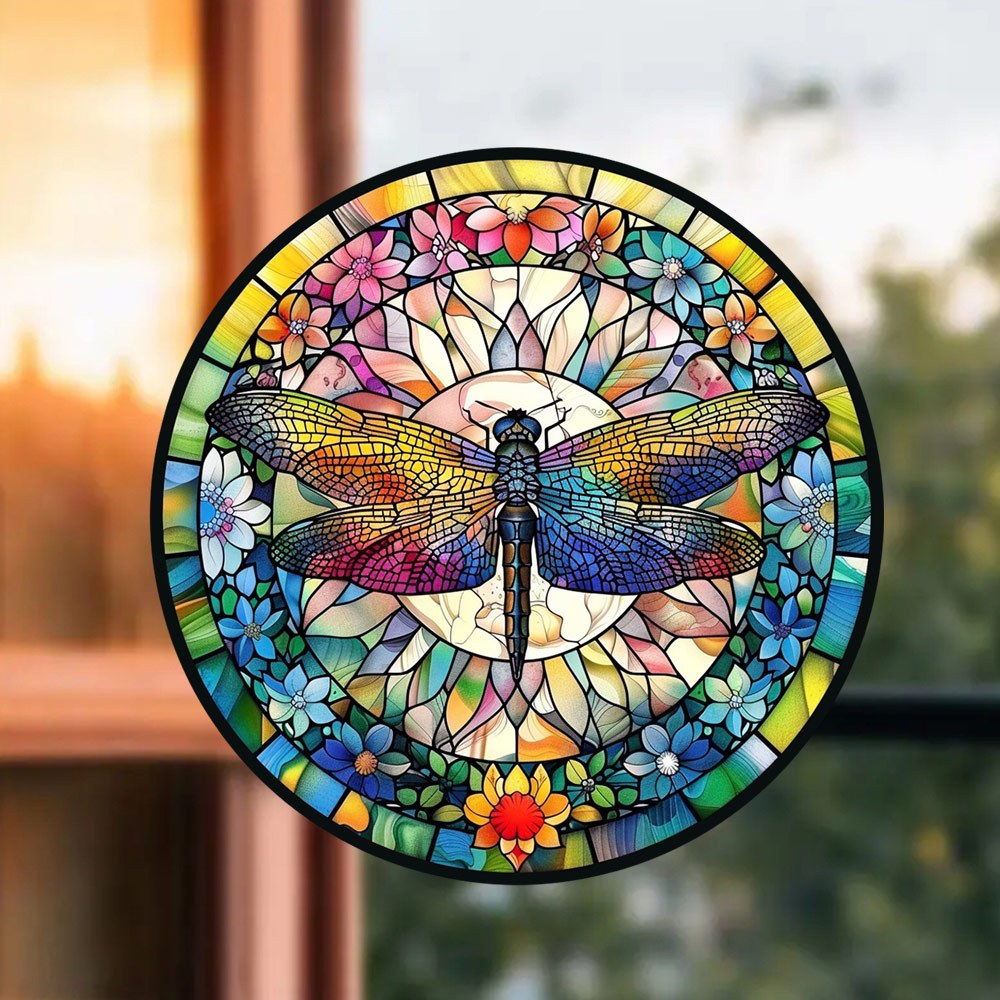 12 Pack Iridescent Butterfly Suncatcher Window Clings – Static Stick, No Glue, Rainbow Light Reflections For Home & Garden