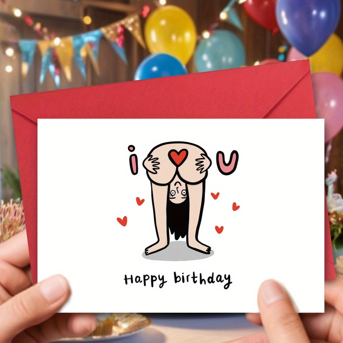 

Funny I Love You Birthday Greeting Card: Unique And Creative Gift For Loved Ones, Expressing Your Love