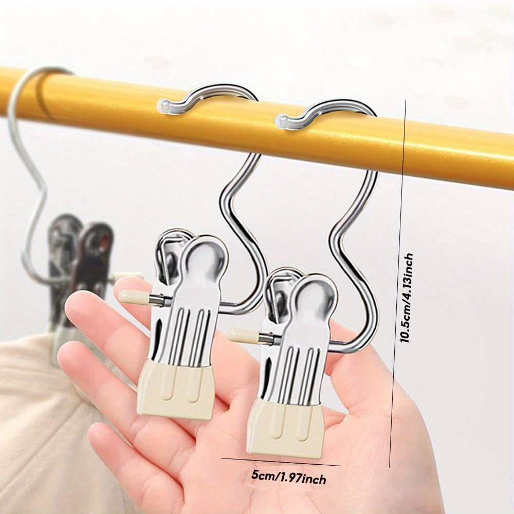 6 Grucce Appendiabiti LS OBJECT - Salvaspazio Antiscivolo | Per Pantaloni E Gonne - Foto 8