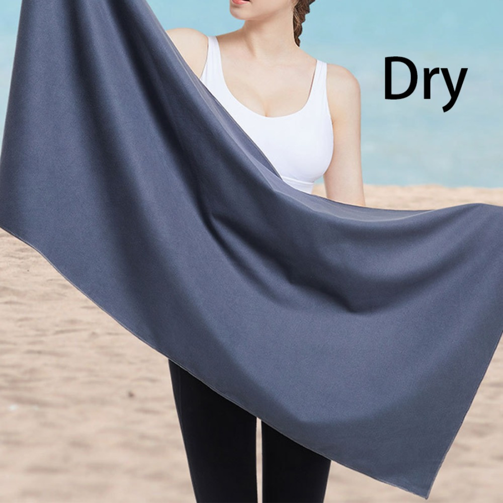 

-absorbent Microfiber Towel - Dry, Portable & Reusable For Gym, &