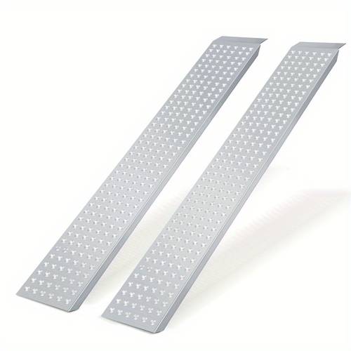 imagen del artículo 2X Rampas de Acceso 160cm Antideslizantes para Carga 400kg Rampa para Remolque Rampas Motocicleta Resistencia Galvanizadas para Conducir