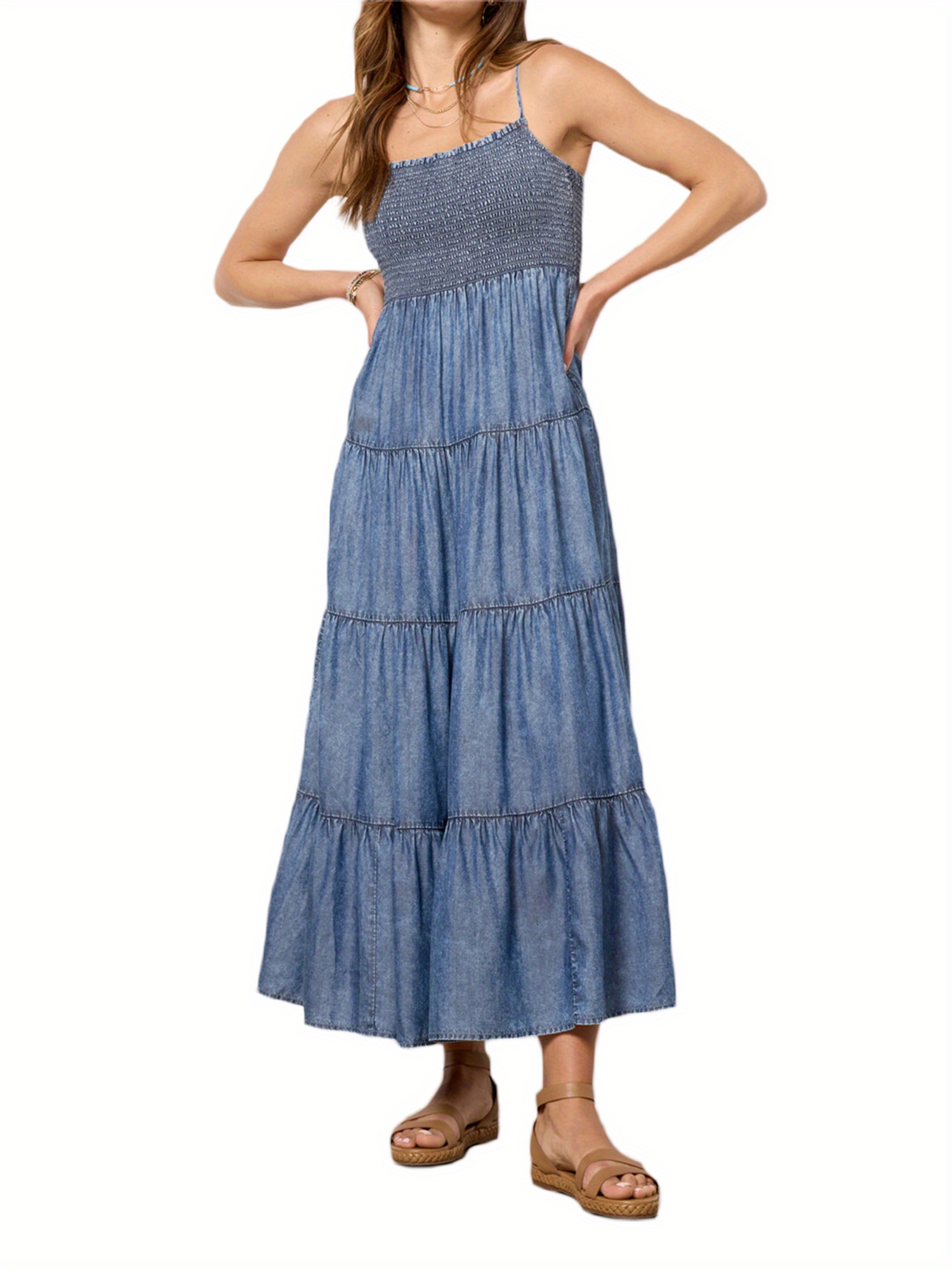 chinese dress ladies Verona Maxi Slip Dress Silver / L main image 1