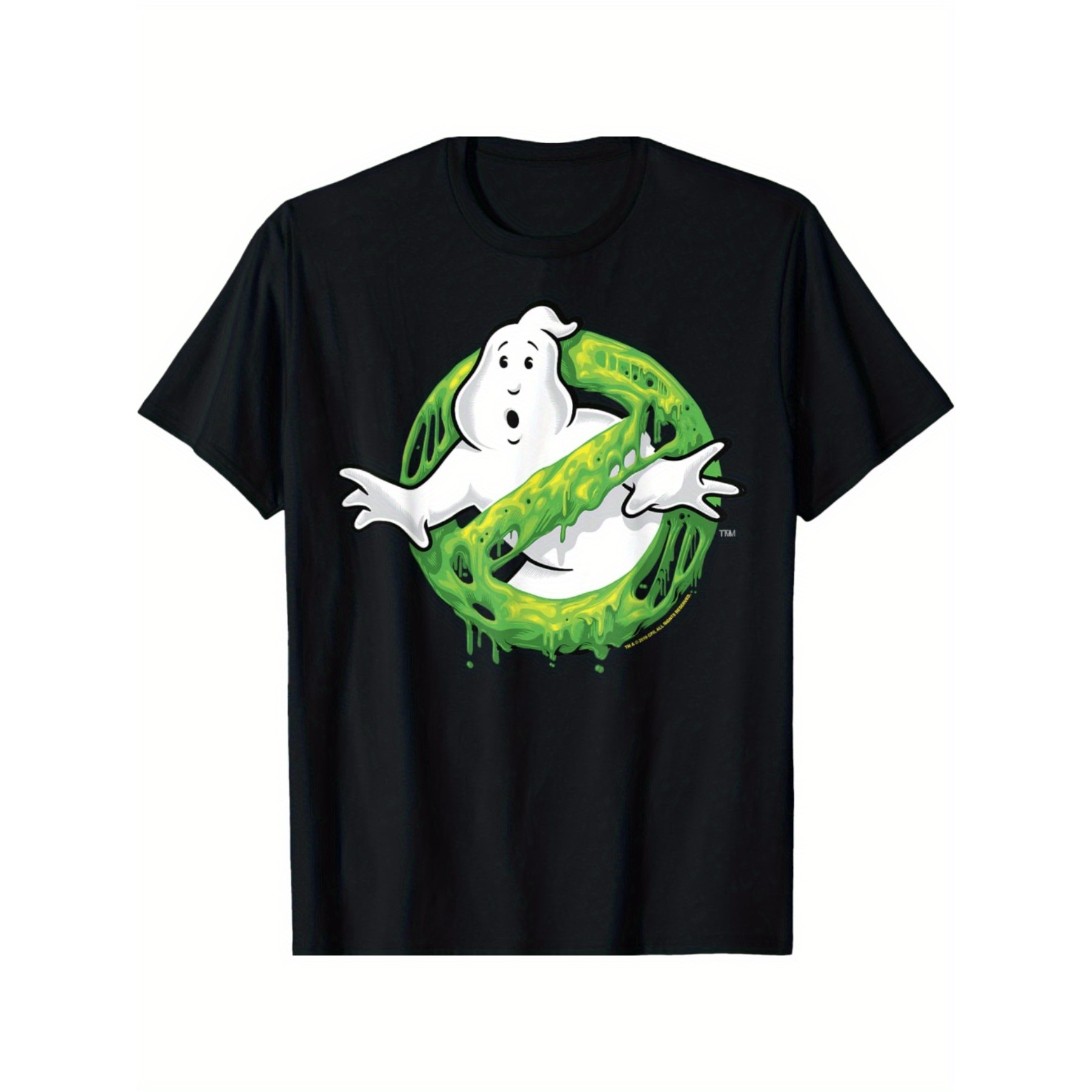 

Ghostbusters Classic Slime Logo Pattern T-shirt T-shirt