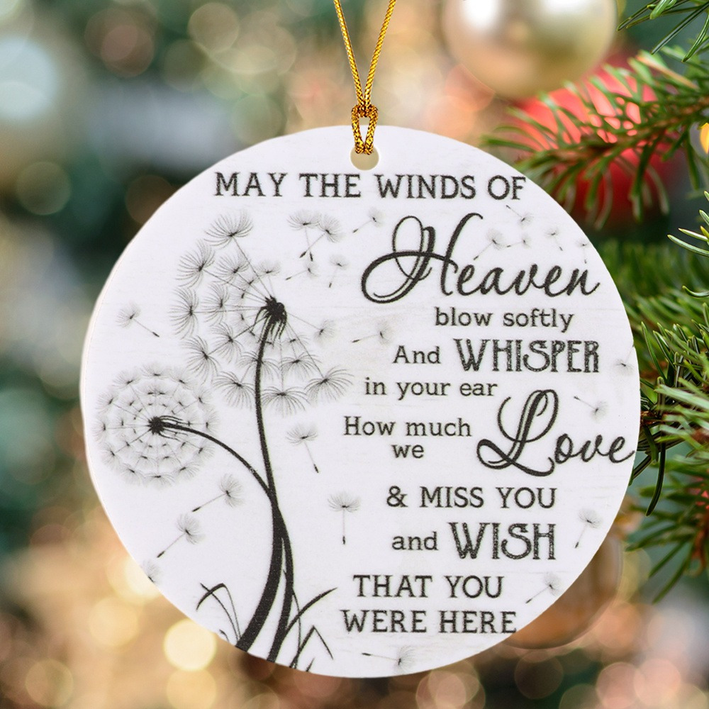 

1pc Paradise English Round Pendant Decoration Hanging Christmas Decoration Hanging Christmas Decoration