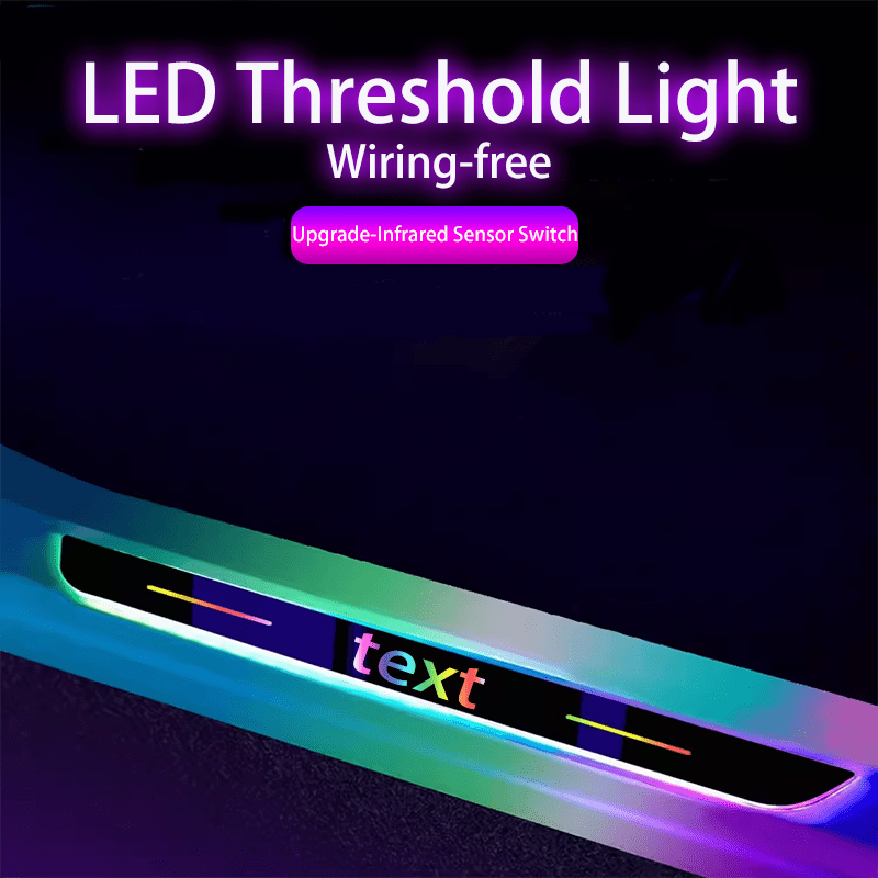 Q30 Car Door Illuminated Set Led Logo Temu