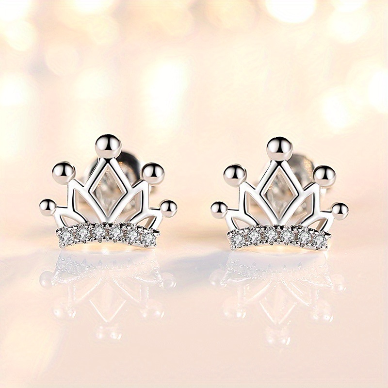 

A Pair Of Hollow Bead , Small And Fresh Cute Shiny Imitation Zirconia Hat