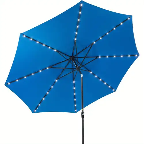 large outdoor patio umbrella with solar lights, patio table umbrella with push button tiltcrank, 11 ft outdoor umbrella for backyard, pool, deck, market | Today's Deals | Temu large outdoor patio umbrella with solar lights, patio table umbrella with push button tiltcrank, 11 ft outdoor umbrella for backyard, pool, deck, market | Today's Deals | Temu
