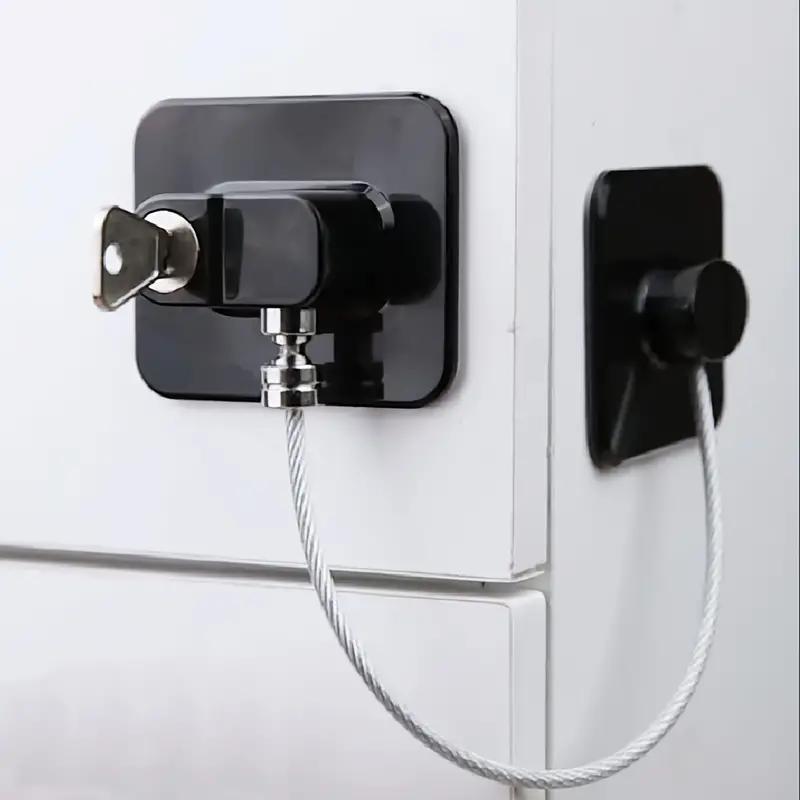 

1pc Safety Lock, High-level Protective Equipment Lock, Multifunctional Cabinet Door Lock, Window Lock, Refrigerator Lock