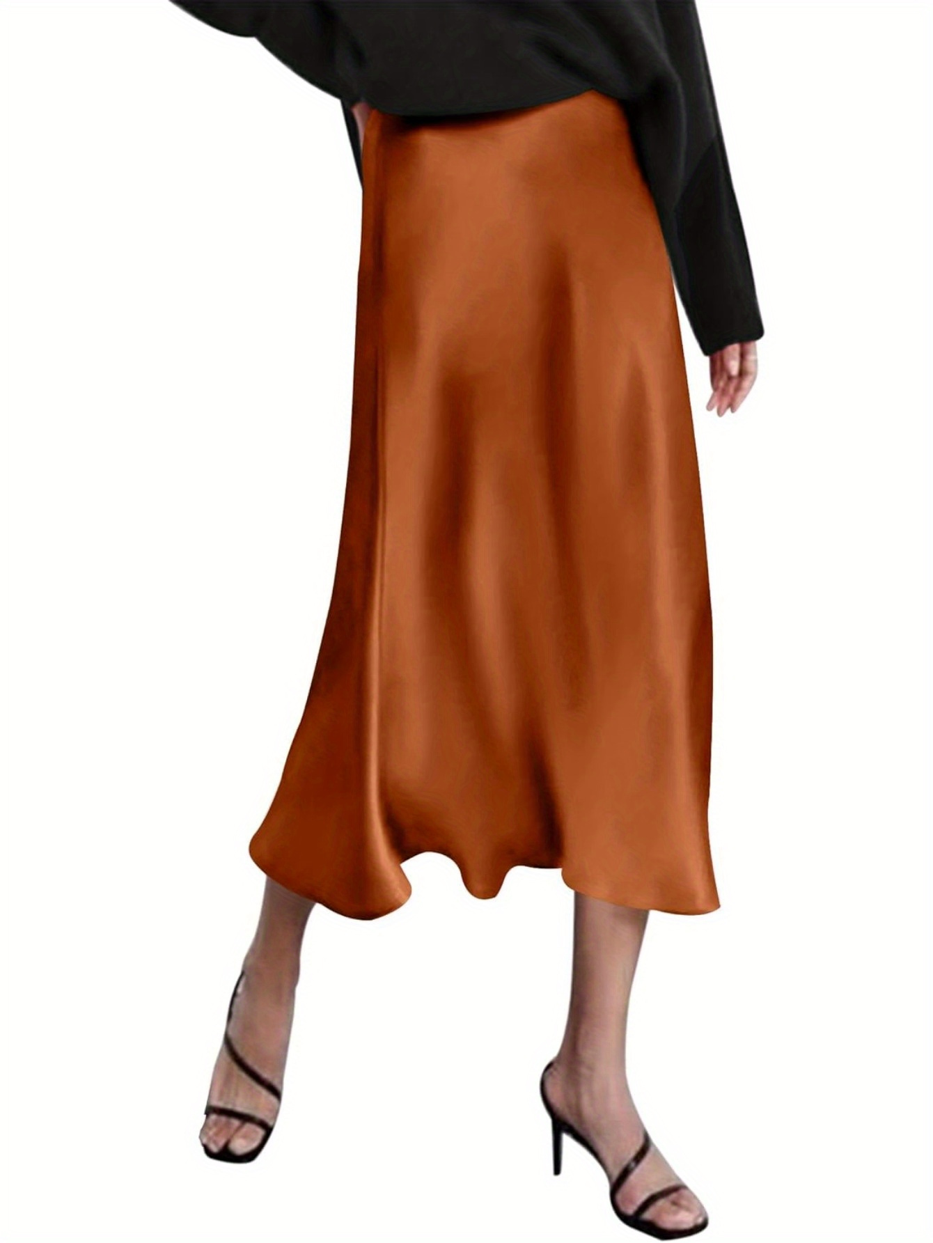 Satin Maxi Skirt in Dresses & Skirts | Vince