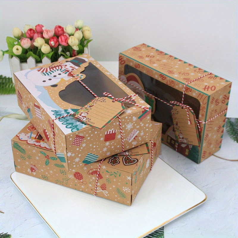 

27pcs Christmas Box Set Pvc - Kraft For Favors, Weddings &