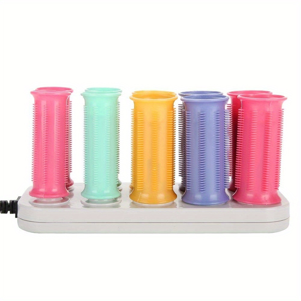 

Hair Clip 110 240v Ptc Heat Material Hair Styling, Travel Hot Rollers Hot Rollers For Medium Hair Professional Electric Roller Curling Roll Hair Styling Tool Compact Rollers