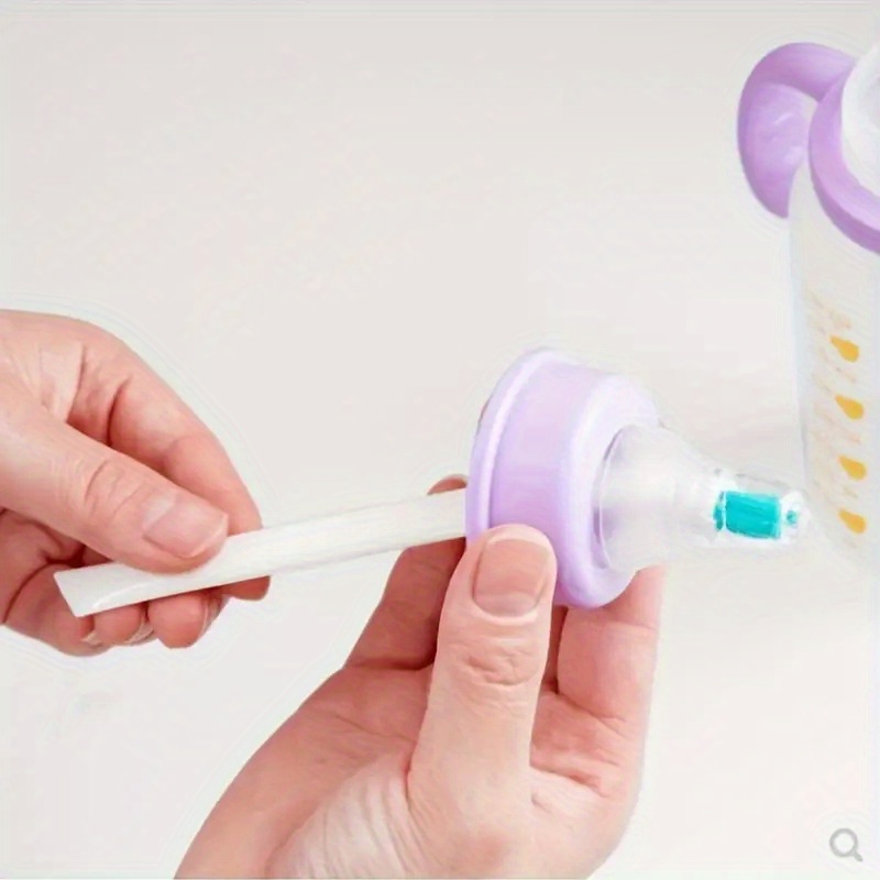 juego de 2 cepillos de limpieza multifunción para cocina - juego de cepillo   para botellas y vasos de leche, manual, sin necesidad de electricidad, ideal para uso doméstico Detalles del producto 2