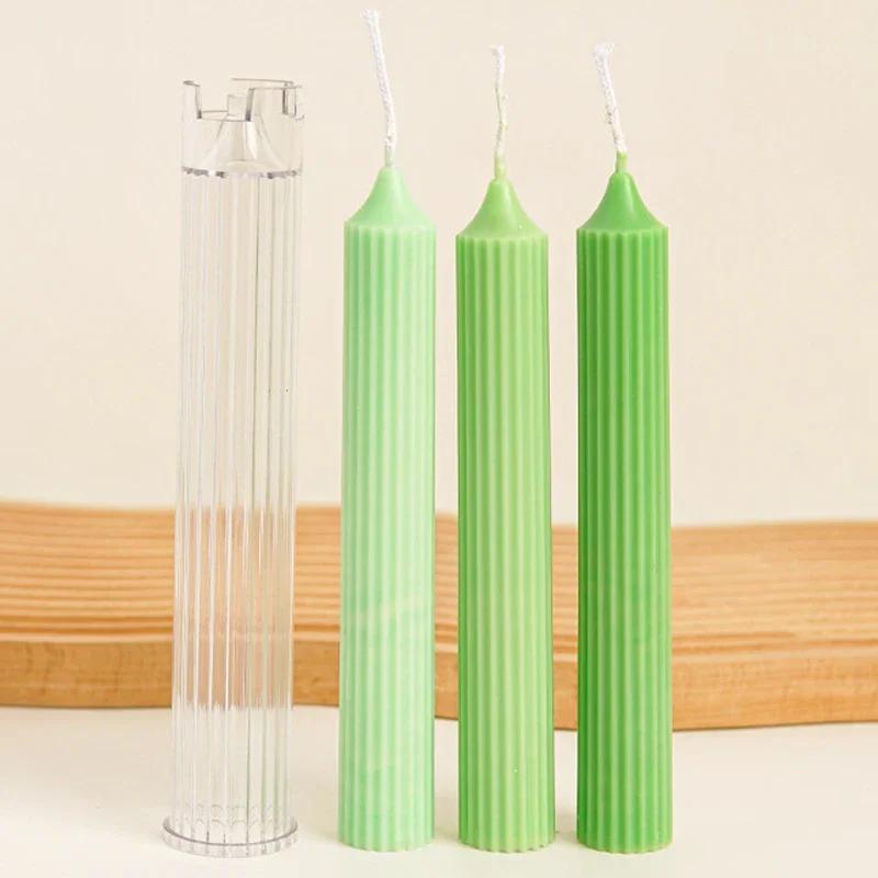 

Cylindrical Making Kit - Diy Molds For Decor , -to-use Plastic For