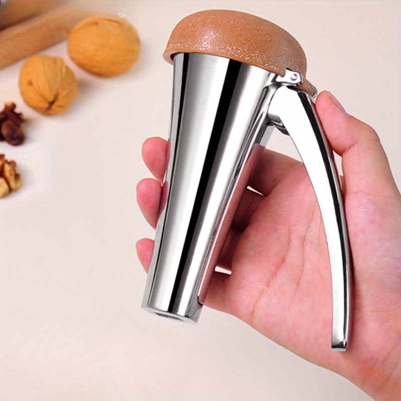 

Nutcracker Tool - Zinc Alloy & Pecan , Kitchen Gadget For Home And Restaurant Use