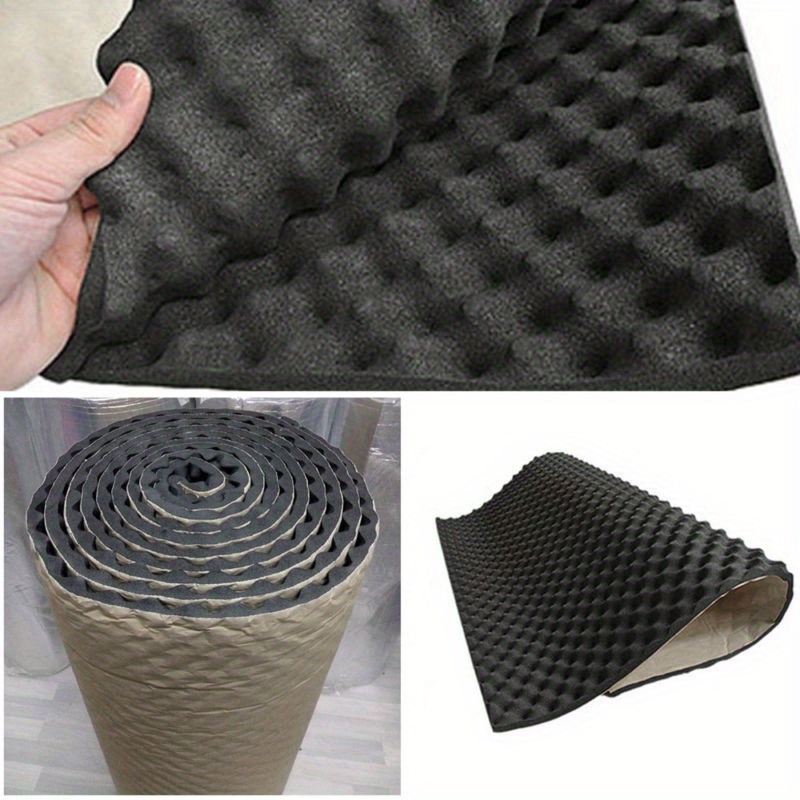 TEMU Customizable Car Engine Hood Pad - Soundproofing & , 39.37x19.69x0.79