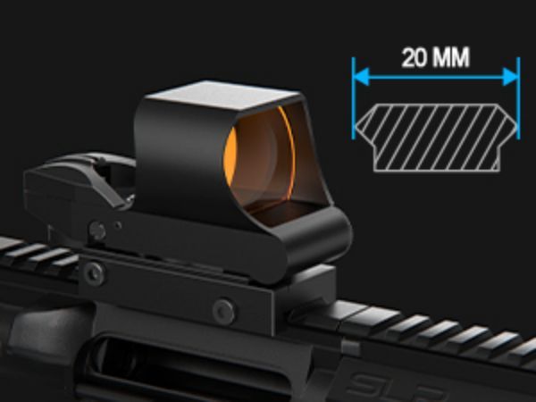 Tactical Holographic Red Dot Sight Image 7