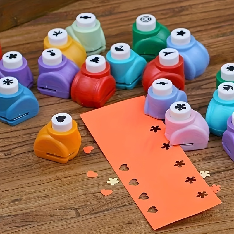 6pcs Mini Embossing & Punch Set for DIY Scrapbooking