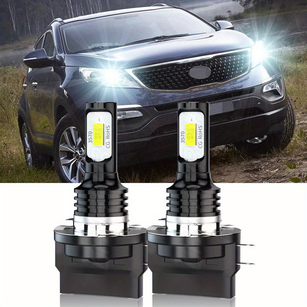 

2 Packs Kia 2011 2012 2013 2014 2015 2016 Led Headlight Bulbs Low