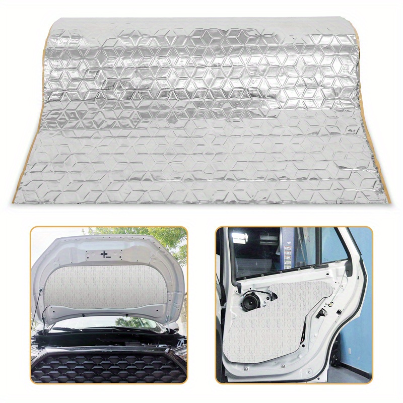 

Mat Insulating Fleece Alubutyl Car Insulating Foam Mat 50 X 200 Cm/50 X 400 Cm Roll Vehicle Mat Moisture- -drumming Mat -drumming Mat