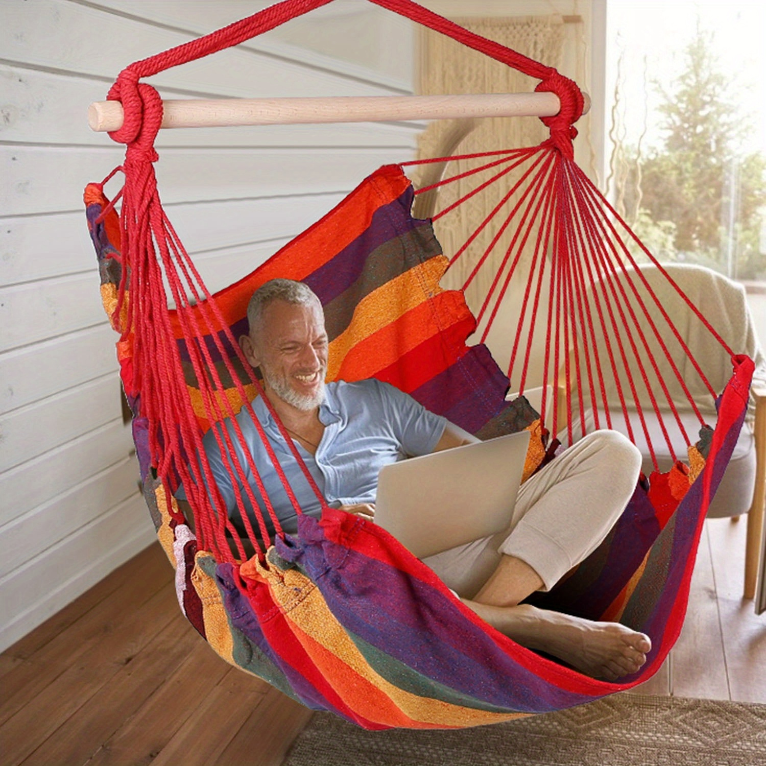 

Durable And Sturdy Hammock Hanging Chair For Relaxing