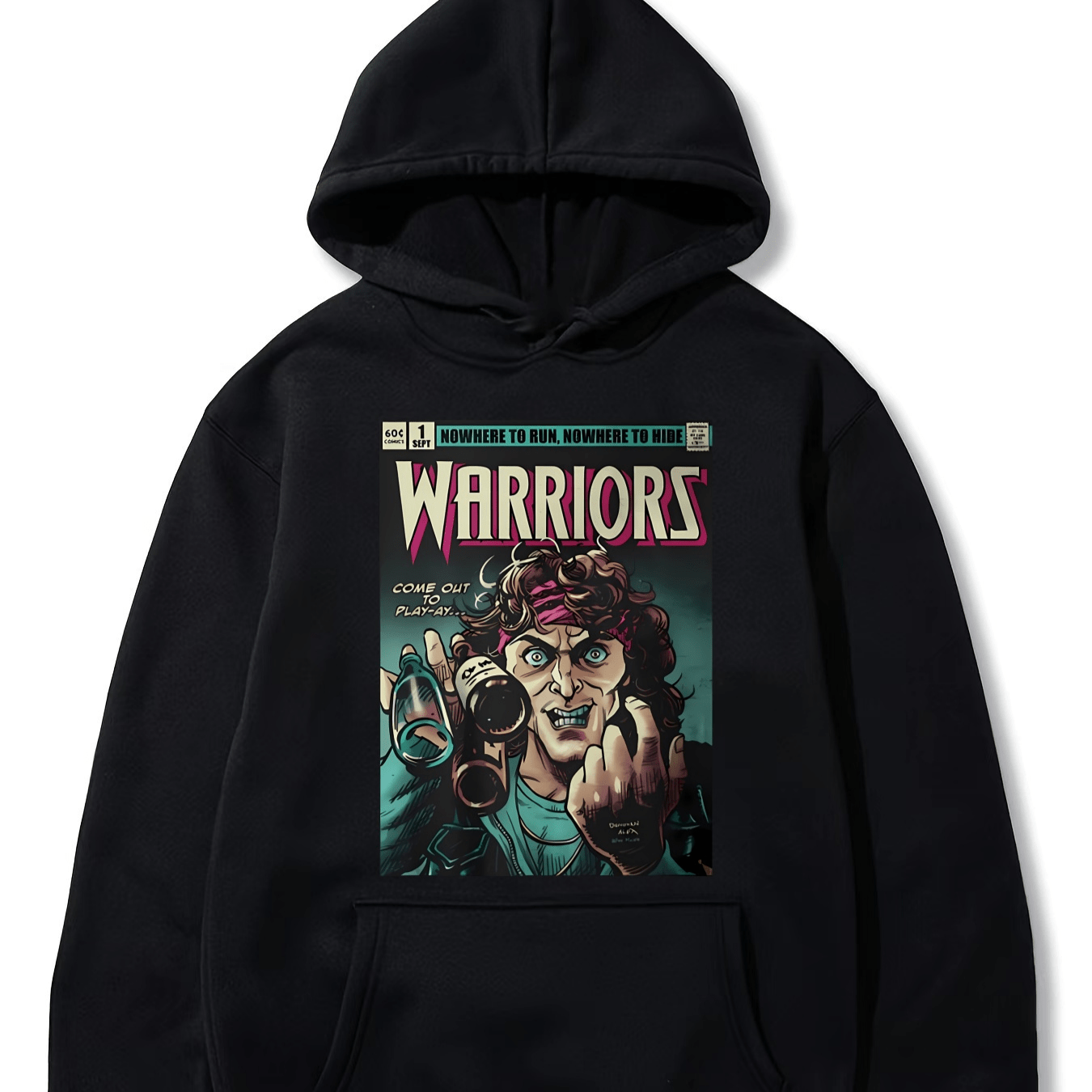 

Hooded Sweatshirt/ / Movies/ / Cult Film/ Comics/ Eighties/ / Punk/ Ny/ / 1980s/ Gang/ Rock, Trendy And Stylish Long Sleeve Hooded Sweatshirt