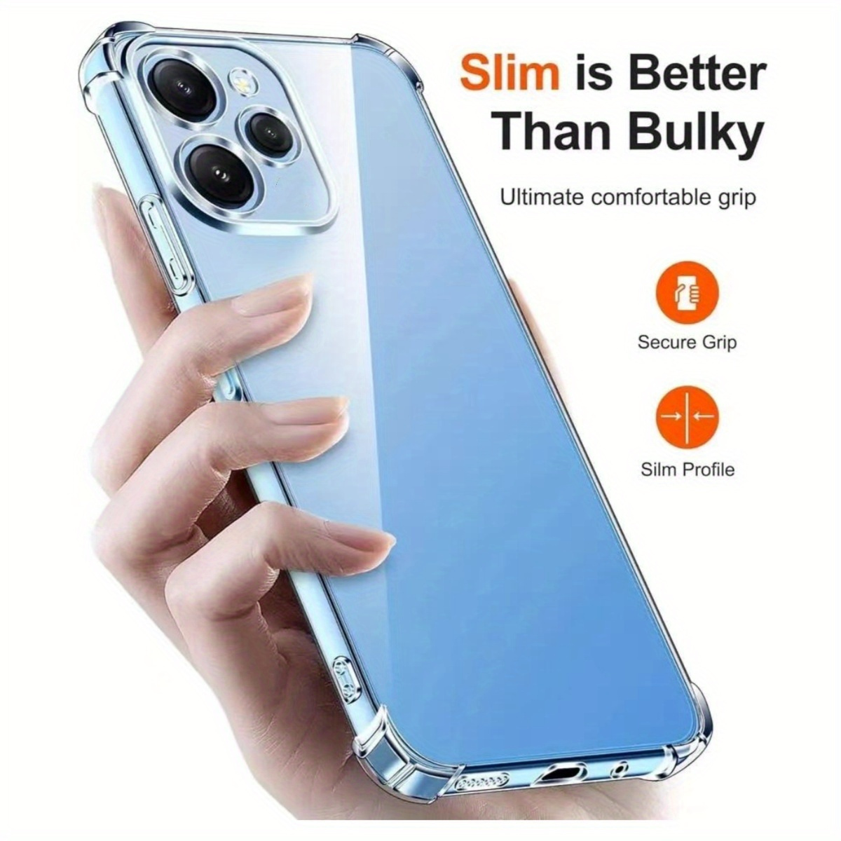 TEMU For Infinix Smart 8/smart 8 Pro Smart 8 Plus High Quality Transparent Tpu