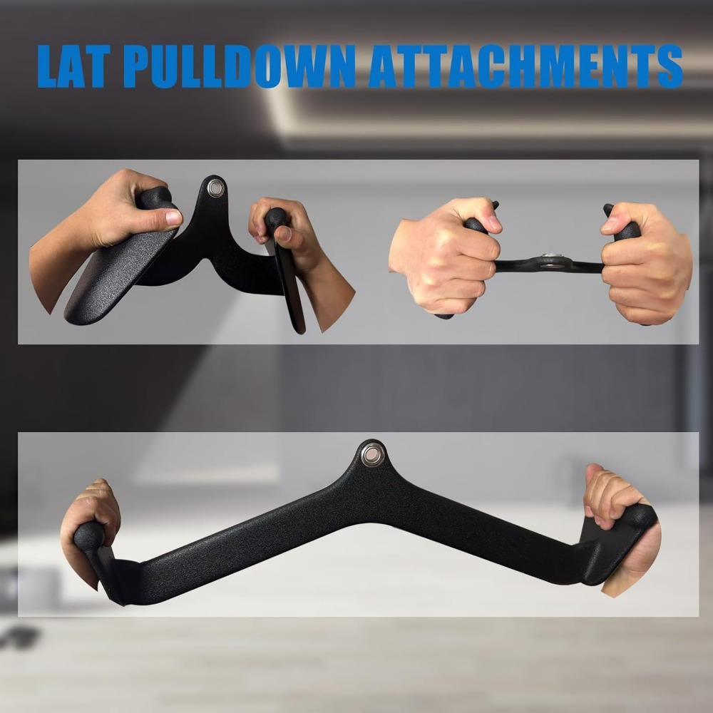 LAT Pull Down Nachfüllungen, LA* Kabelmaschinen Nachfüllung * * LAT Pull Down Bars, Rückentrizeps Bar Stärkentraining Griff für Fitness im Heim  und Fitnessstudio (Stil 01