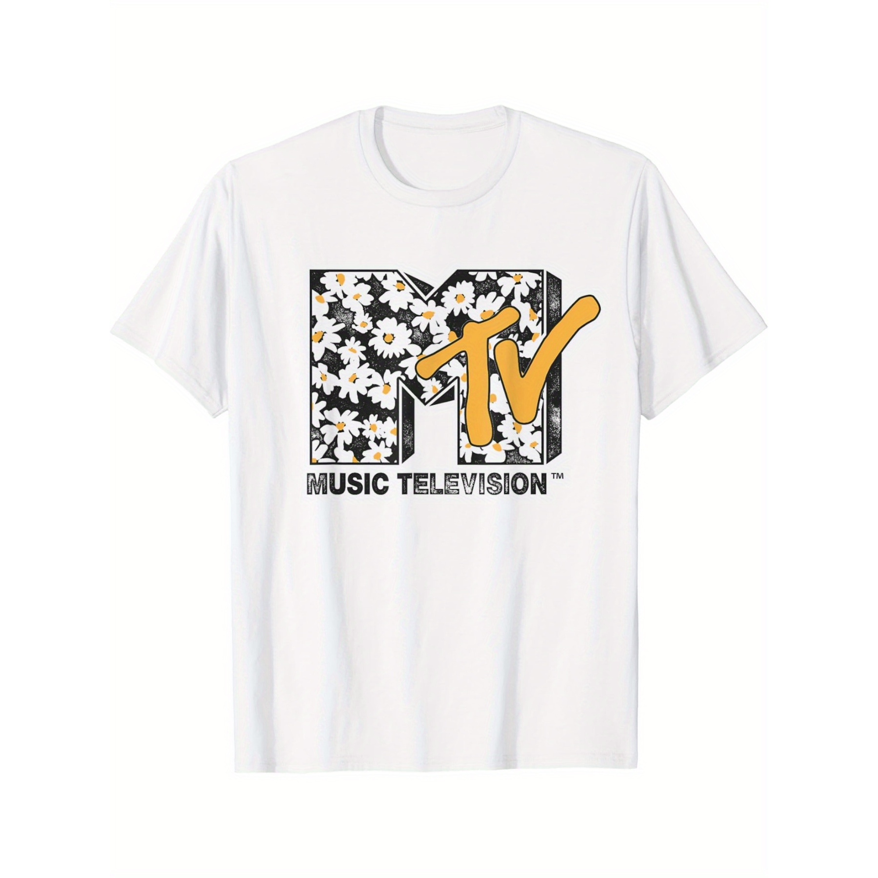 

Mtv Daisy Distressed Logo T-shirt