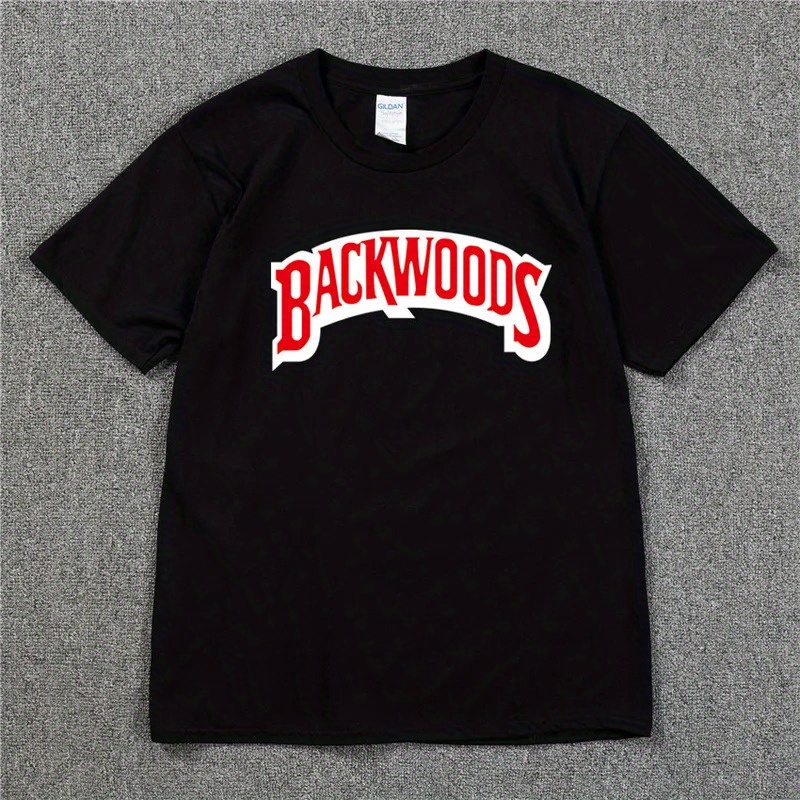 

Backwood T Shirts 2022 Brand New Men Short Sleeve Cotton T-shirt Fashion Street Hip Hop Rock Streetwear Men Tshirt