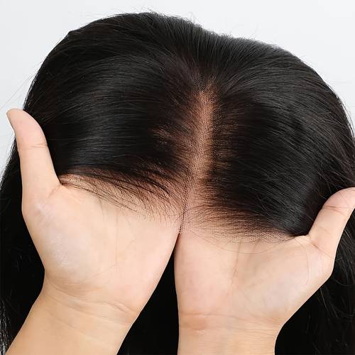12 inch glueless wigs made from human hair featuring and pre cut 4x4 hd lace closures straight bob wigs are designed for beginners and have a 250 density