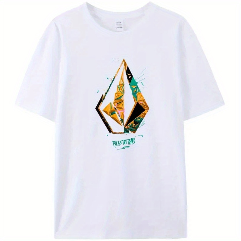 

New 4 Seasons T-shirt Volcom100% Cotton Excellent Quality Comfort Top Black Holiday Gift Top Men Women T-shirt