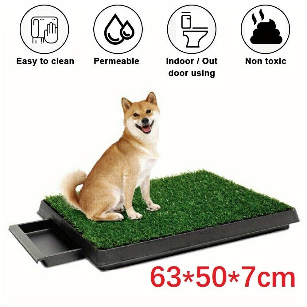 E-shop Hundetoilette Hunde WC Welpen WC Welpen WC Kunstrasen 63X50Cm