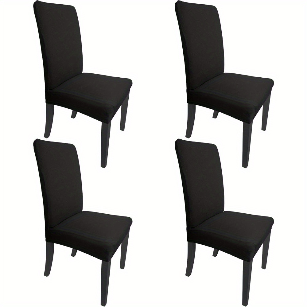 

4 Pieces Of Chair Cover, Chair Cover, Waterproof, Removable, Washable Chair Cover