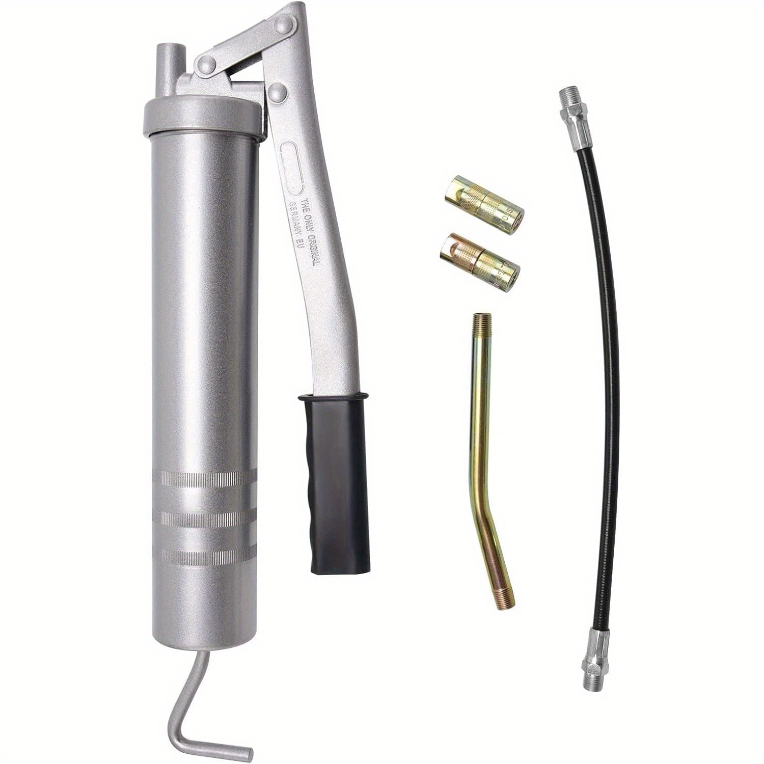 E-shop -Fettpresse 400ml Fettpresse mit Hochdruckschläuchen Druckhebel Fettpresse Pistolengriff Fettpresse für Fettpresse