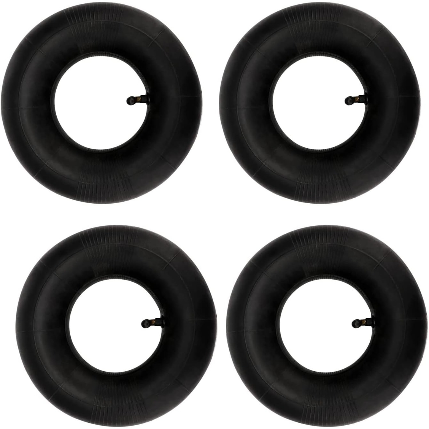 E-shop 4er- 3.00 / 3.50-4 Winkelventil Luftradzubehör 260 x 85 mm Schubkarre Innenschlauch für Sackkarre Rad Standardschlauch Ersatzschlauch