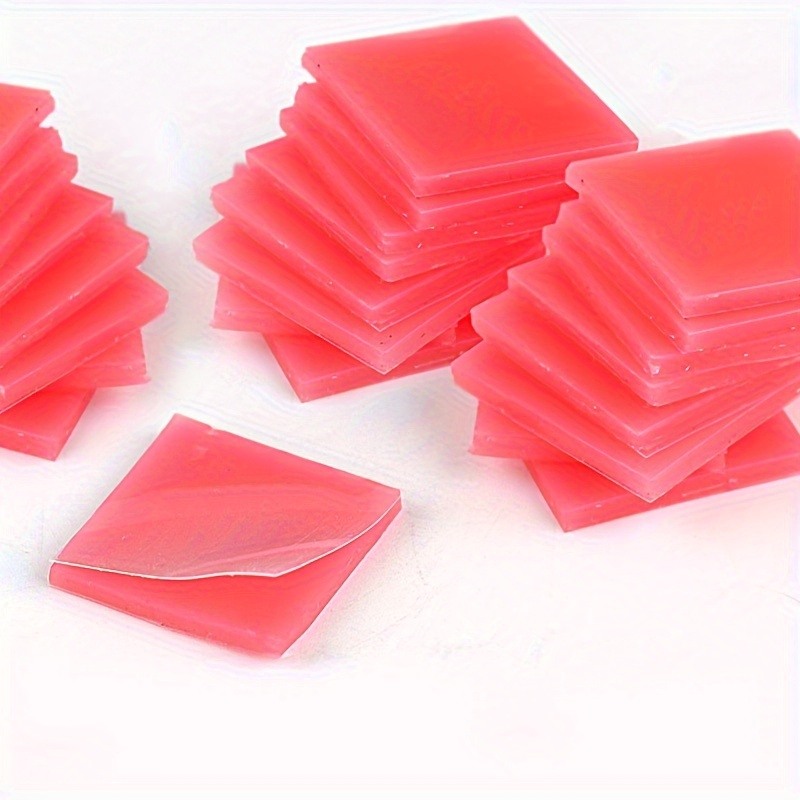 TEMU 240pcs Deluxe Silicone Glue Clay Diamond Art Painting Dotting Pen - Wax Diy Dot Diamond Embroidery Stitch Sewing Tool With Red Silicone Mud For