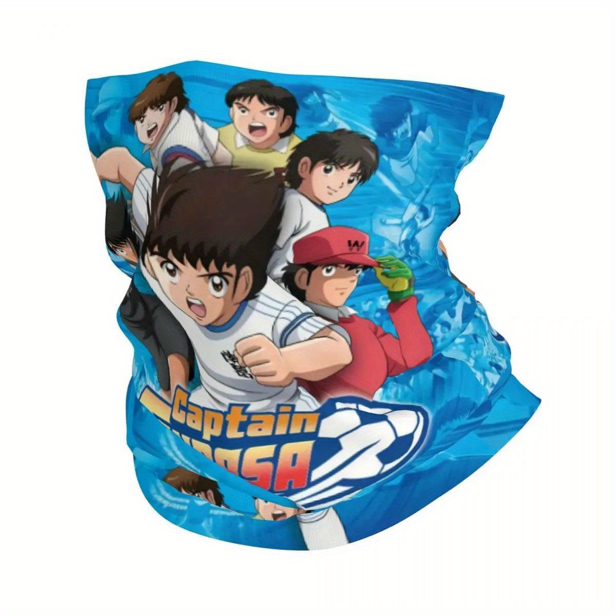 

Captain Anime-themed Men's Scarf - Casual Polyester And Spandex , Woven Lightweight Neck Gaiter