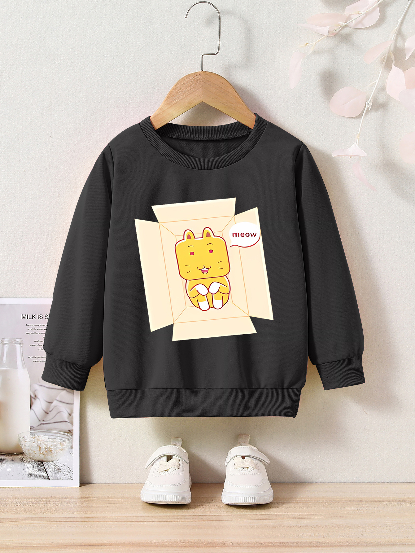Sweat à Capuche Enfant - Motif Baleine Mignonne (3D, Unisexe, 6-15 Ans) - 8
