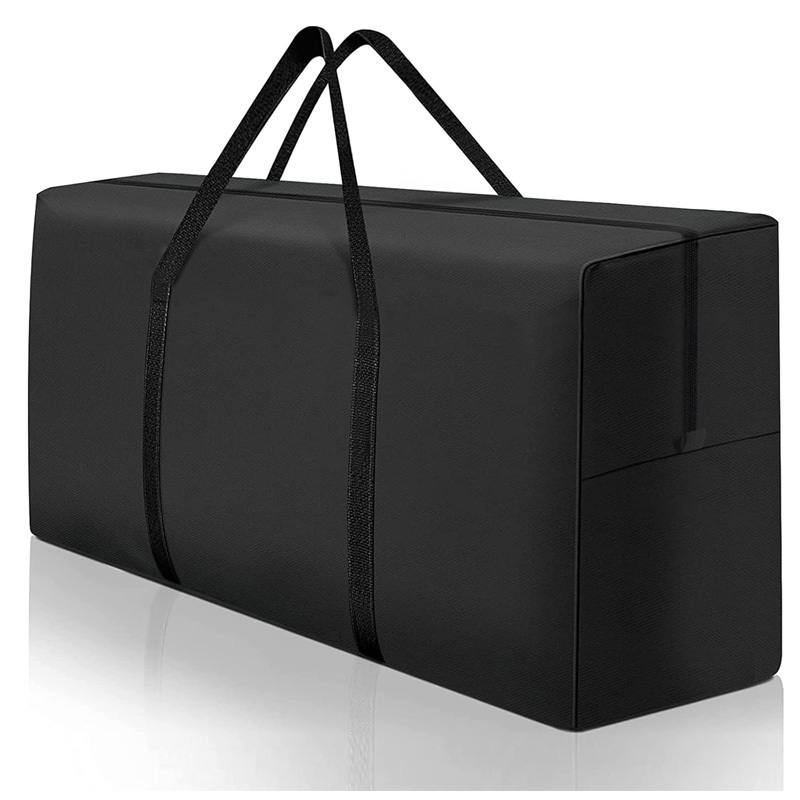 TEMU Extra Large Heavy Duty Waterproof Christmas Tree Storage Bag - 670l (173x76x51cm) Large Moving Bag With Zippered Compartments & Carry Loop For
