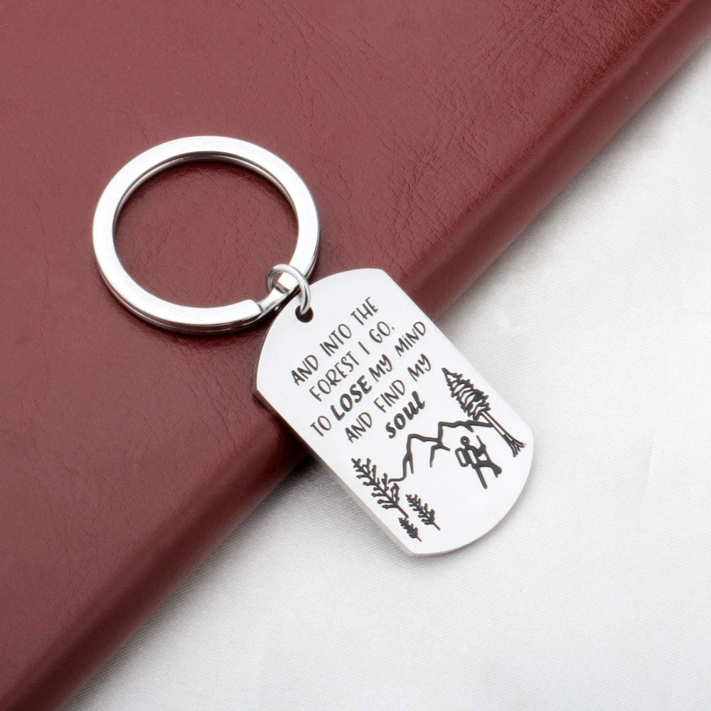 

-ready Steel Keychain - For , &