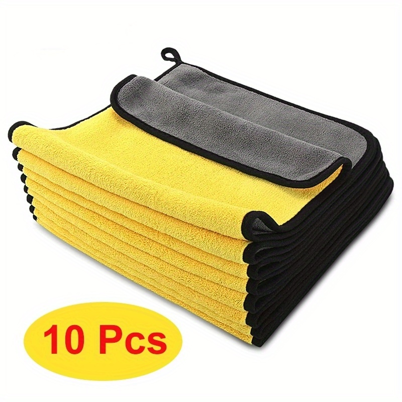 Lot de 10 Chiffons Microfibre Épais
