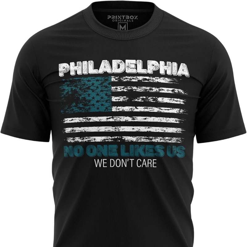 

Philadelphia Shirts For Men, No 1 Likes Us, Philidelphia Football Shirt Men Tshirt