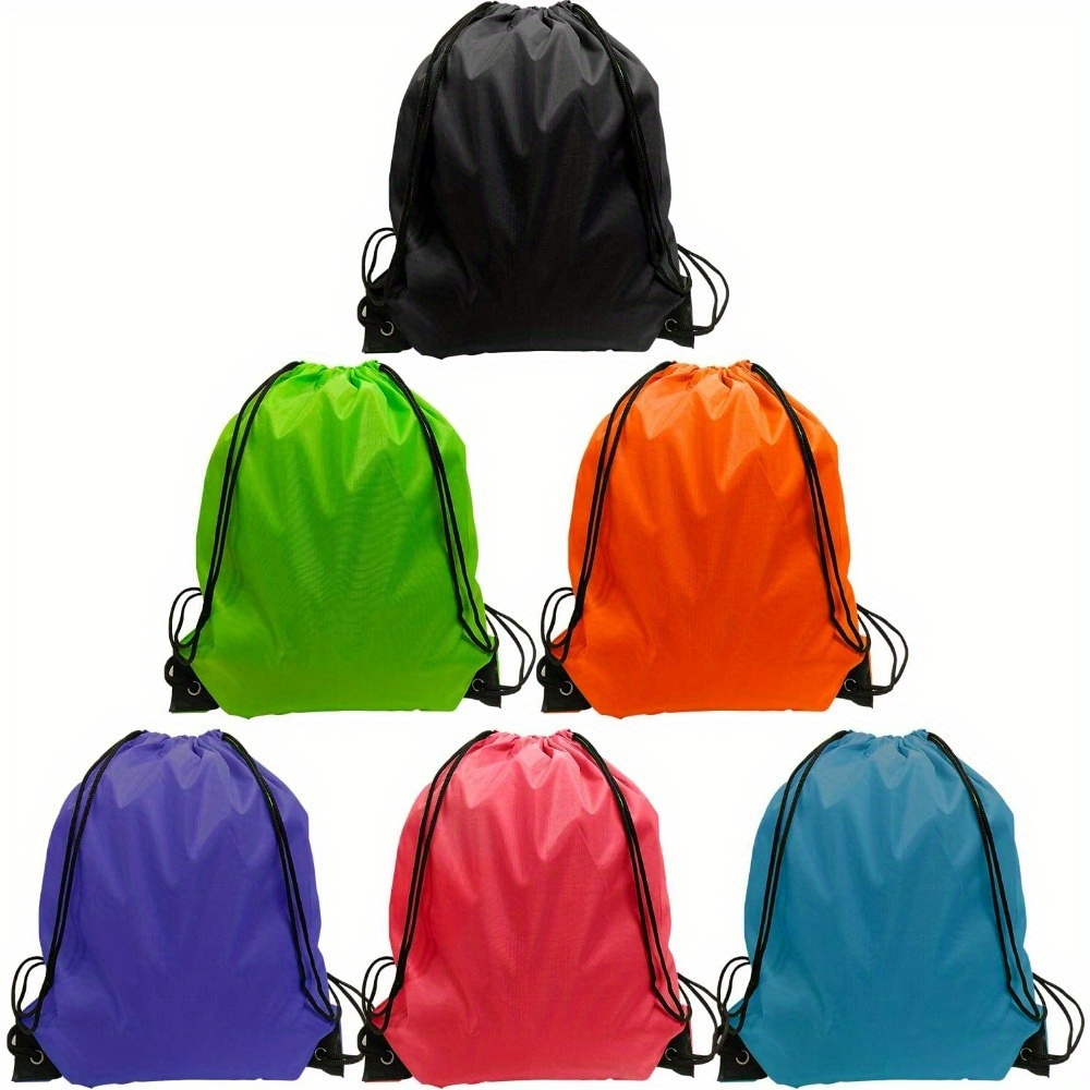 TEMU 36pcs Drawstring Bag Large Capacity Storage Bag Drawstring Bag Drawstring Drawstring Bag Nylon Storage Bag A Of Colors To