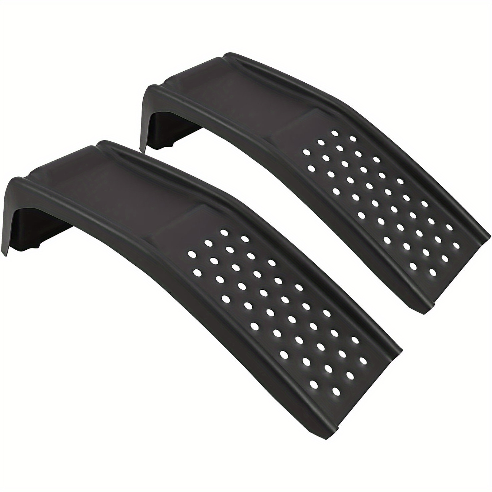 

Set Of 2, 6500lbs Max Load Car Ramps Set Auto Ramp, Heavy Duty Tire Ramp For Car Lift And Vehicle Maintenance