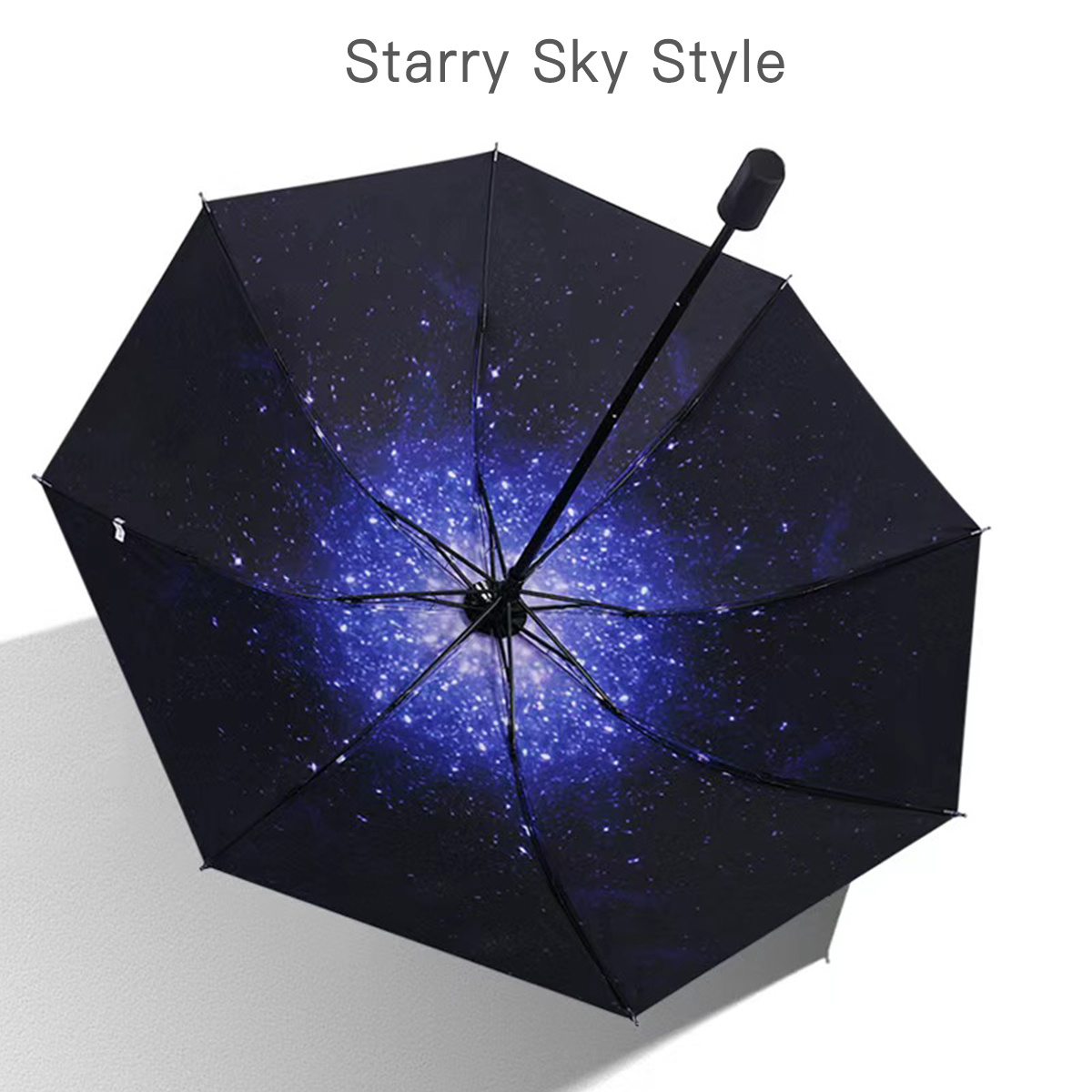 Automatic Tri Fold Umbrella Large Double Size Women Students