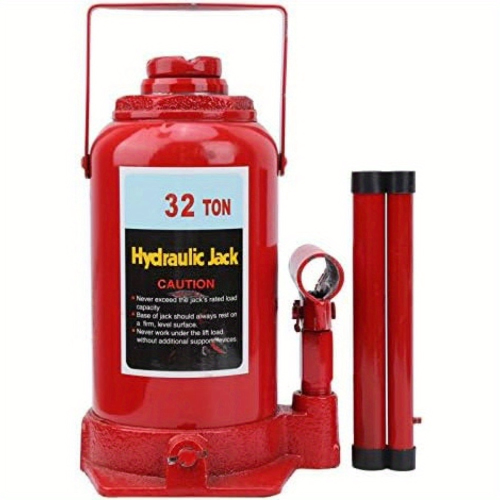 

Bottle Jack, Hydraulic Jack, Floor Jack, 32 Ton Double Welded Hydraulic Car Bottle Jack Floor Jack For Auto Repair And House Lift