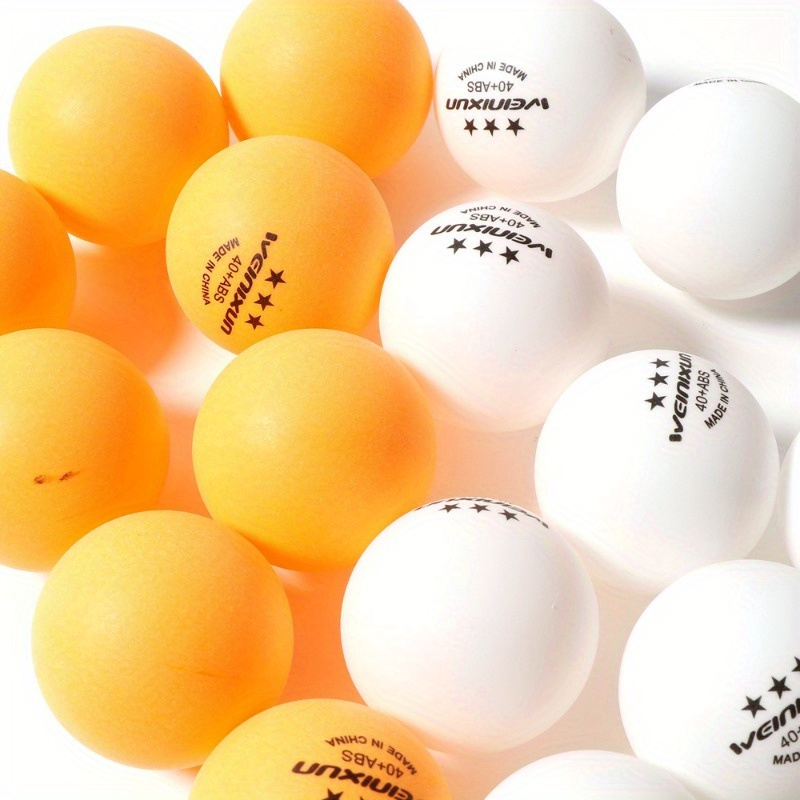 

Abs Tennis Balls, High-elastic, Universal Fit For Training And Competition - 40+ Standard Size Pong Balls