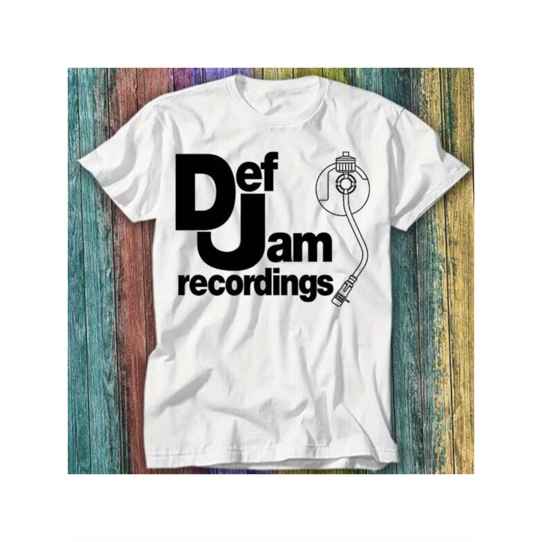 

Recordings Dj Music Turntable Vinyl T Shirt Top Tee 353