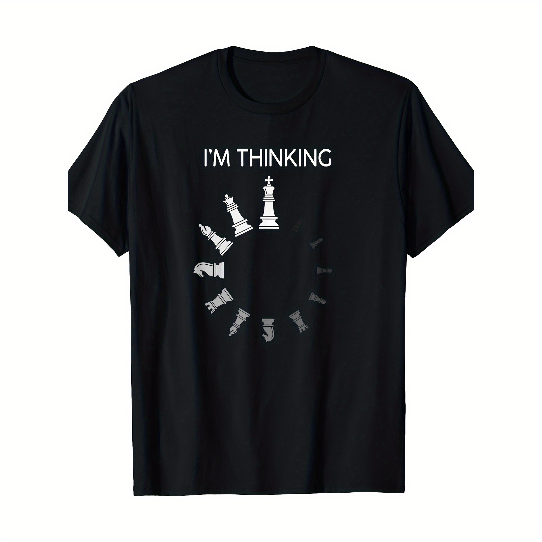 

I'm Thinking About Chess Pieces I'm Thinking About Chess Lovers T-shirt-220g